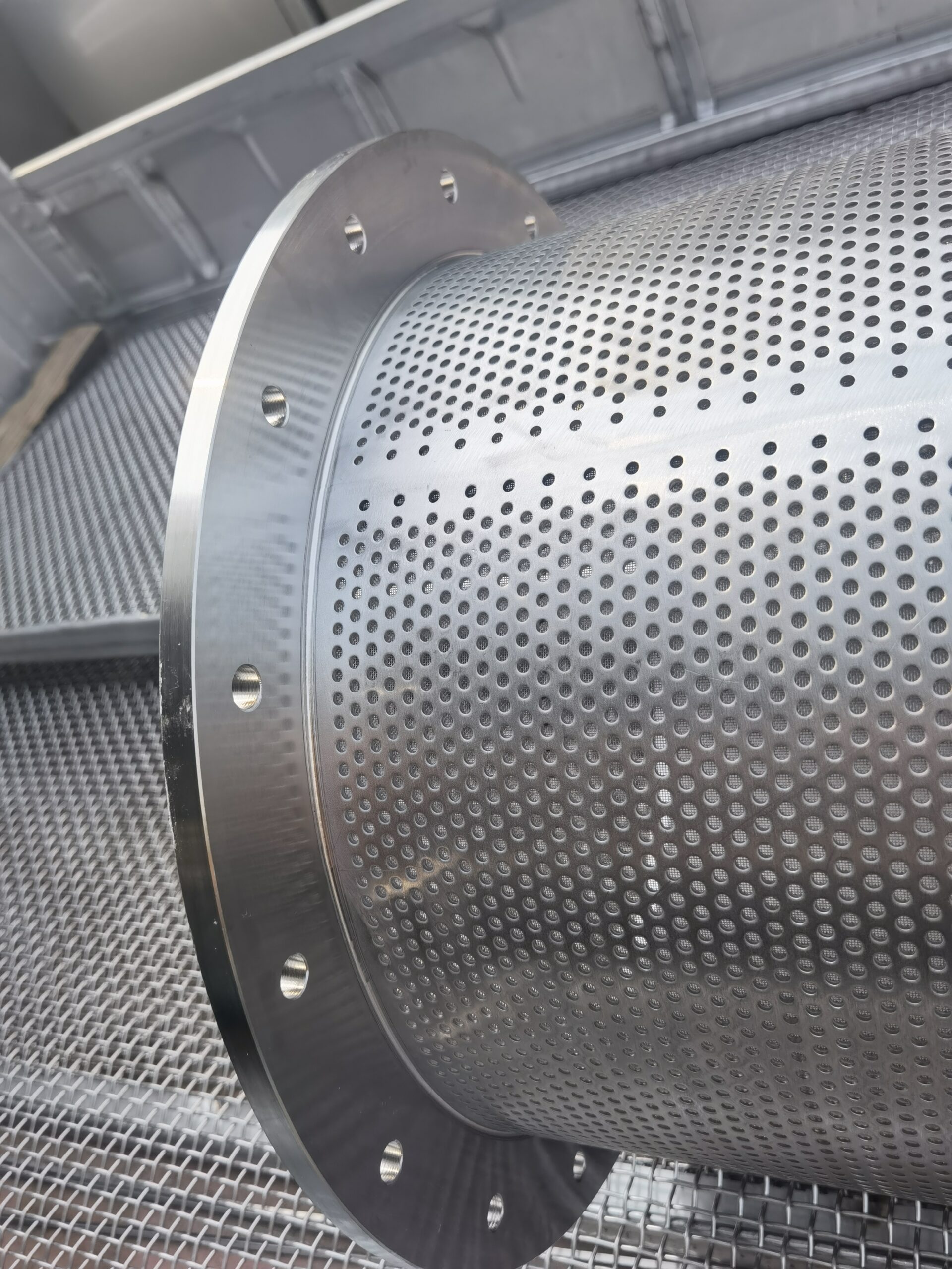 Geperforeerde metalen filterbuis